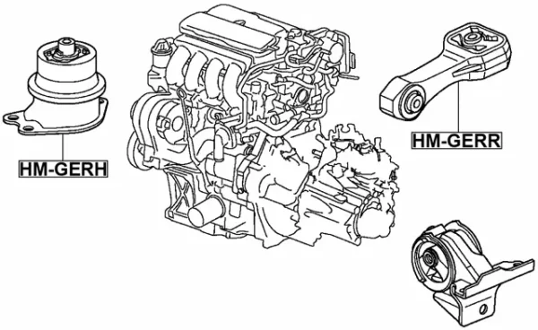 HONDA FIT ENGINE MOUNTINGS KENYA