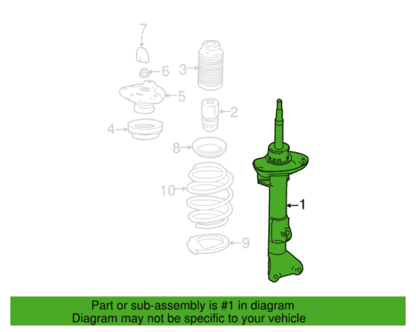 MEYLE MERCEDES-BENZ C-CLASS W204/S204/C204 FRONT SHOCK ABSORBERS IN KENYA AT THE BEST PRICE