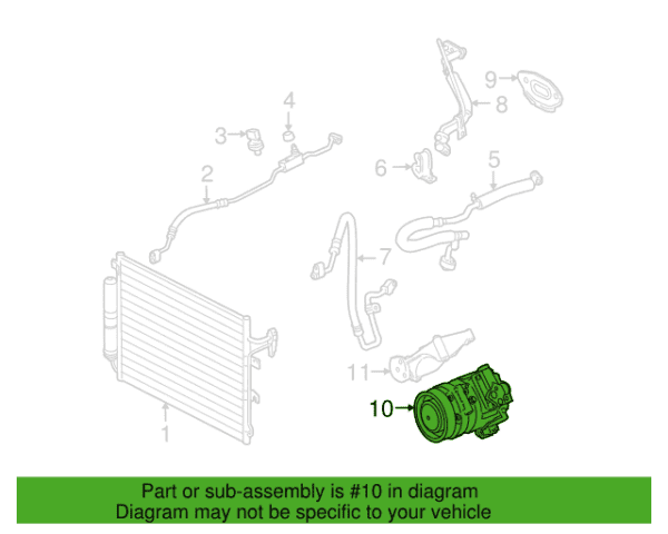 DENSO LAND ROVER DISCOVERY 4  A/C COMPRESSOR IN KENYA AT THE BEST PRICE 