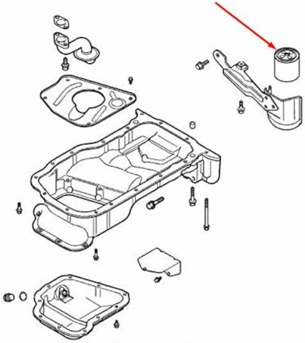VOLVO S40:S60:V40:V60:S80 OIL FILTER PRICE IN KENYA