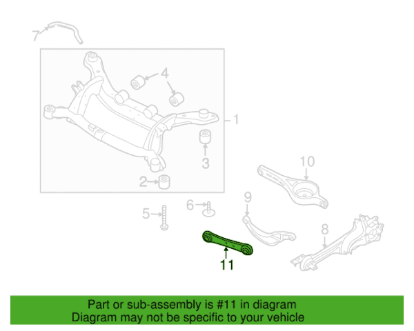 GSP VOLVO S60:V60:XC60 REAR ROD BUSHES IN KENYA AT THE BEST PRICE