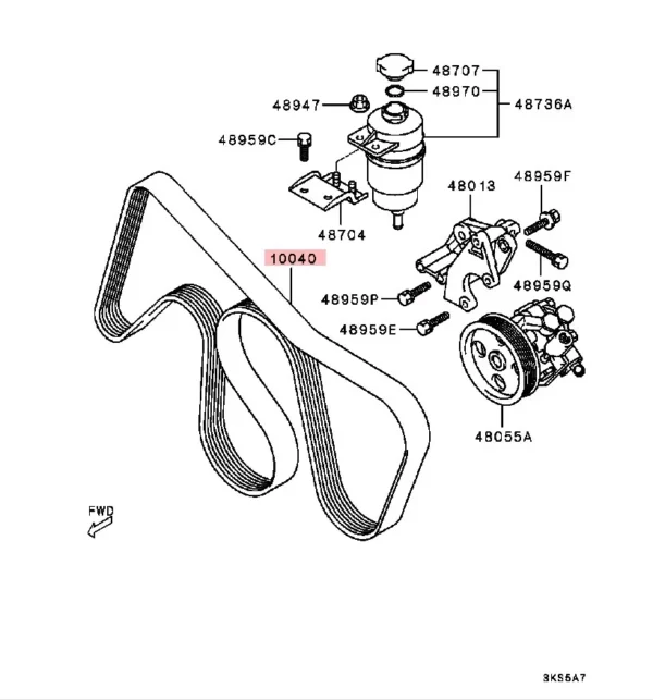 MITSUBISHI PAJERO / SHOGUN TIMING CHAIN IN KENYA